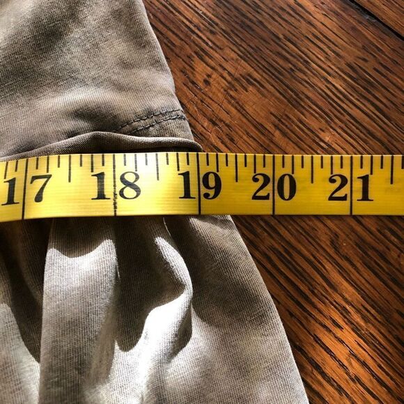 NEW Mystree Marbled Green and Gold Babydoll Style Cottagecore Shift Dress NWT - Picture 8 of 9